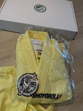 Shoyoroll Light Yellow Jiu-Jitsu Gi Top